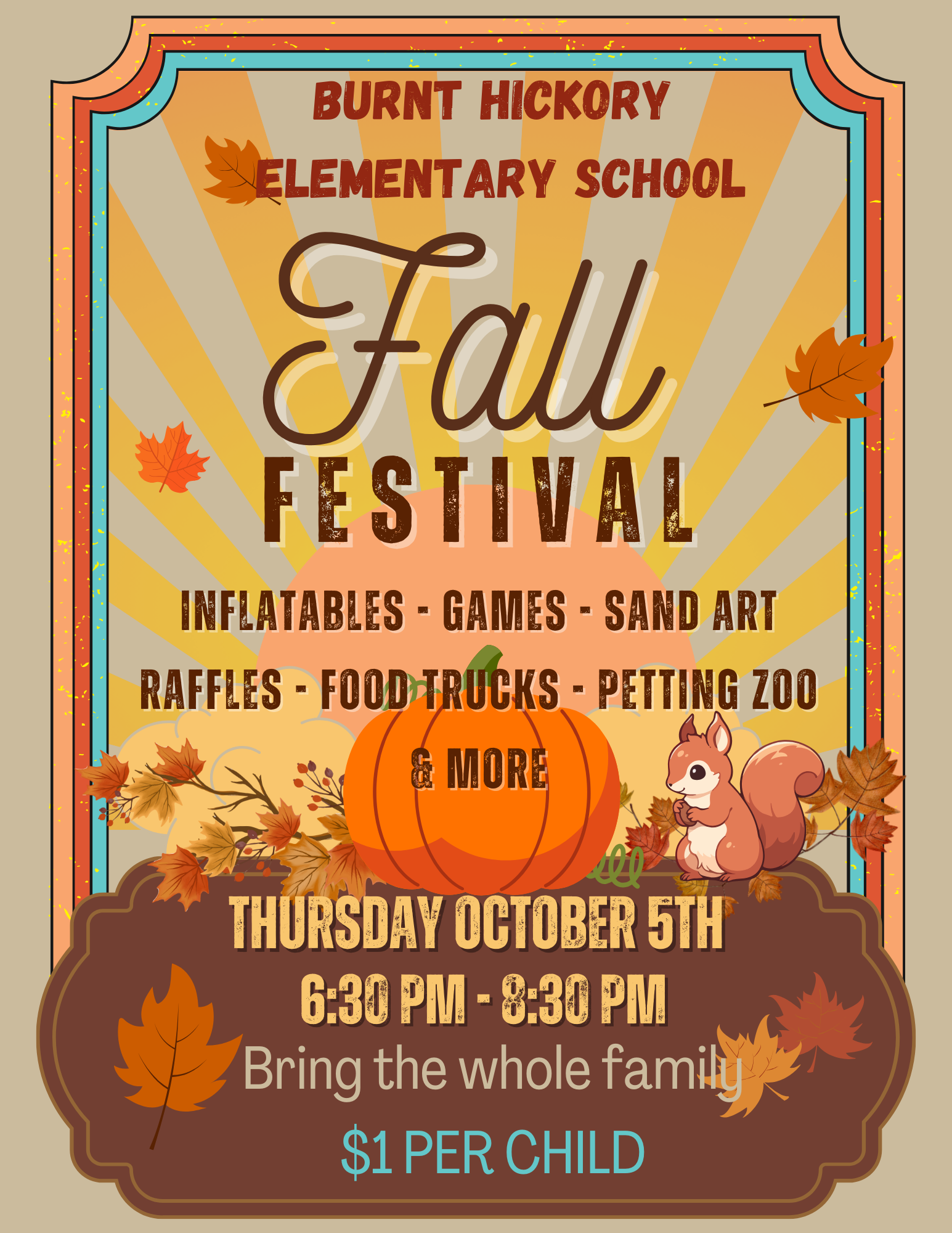  Fall Festival October 5th